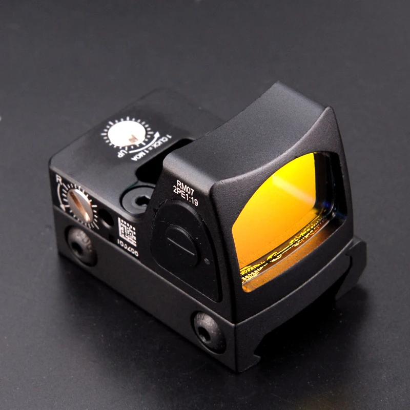 Мини Trijicon RMR красная точка прицел Glock дробовик зеркальный подходит 20 мм Weaver Rail для