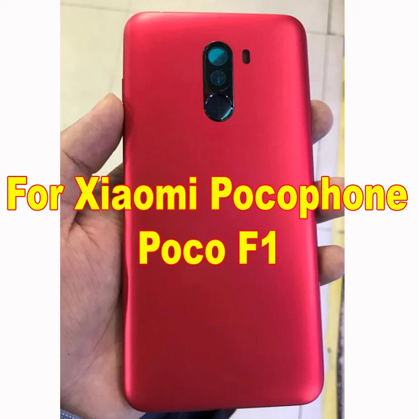 Лучшее качество для 6 18 &quotXiaomi poco F1 Mi MI Pocophone задняя крышка аккумулятора корпуса +