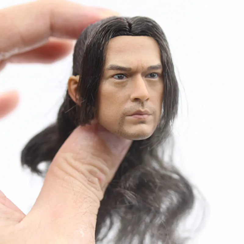 1/6 весы Takeshi Kaneshiro Мужская голова лепить с волосами генералы для 12 дюймов фигурки