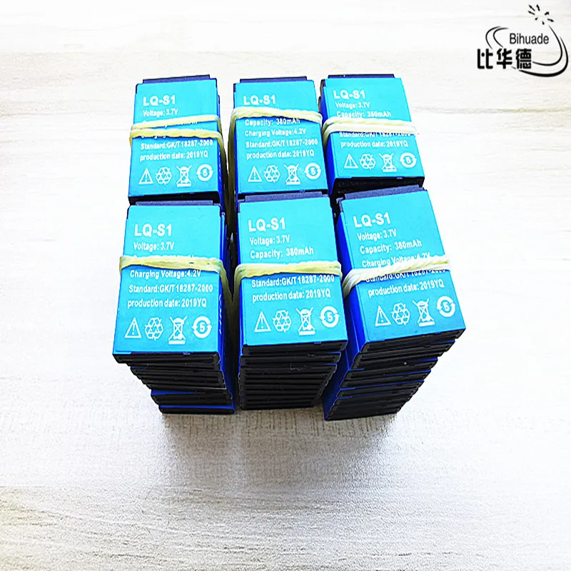 Литровая батарея энергии Прочный смарт часы LQ S1 3 7 V 380mAh литий ионный полимерный
