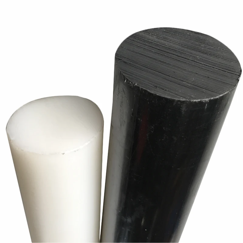 2 шт./лот 50 см черный белый PE Стержень HDPE палка высокой плотности полиэтиленовые стержни