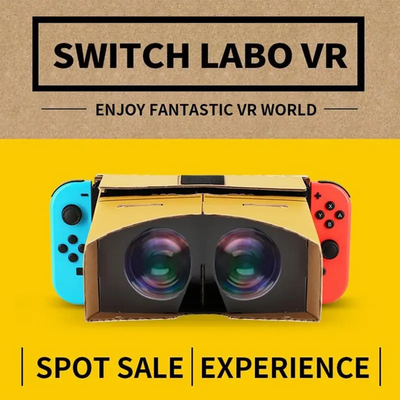 DIY очки виртуальной реальности 3D очки VR коробка фильмы игра для kingd переключатель Labo VR очки ForZelda для Odyssey аксессуары для игр