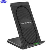 desk charging station wireless charger cooling fan 10w fast charge phone holder for iphone11pro 11 xs xr
