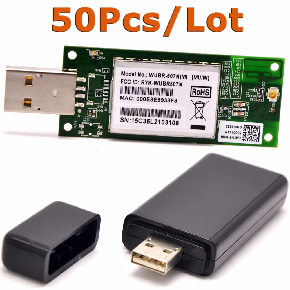 50 шт./лот RaLink RT3572 Dual Band 300 Мбит/с USB WiFi адаптер беспроводной с PCB внутренняя