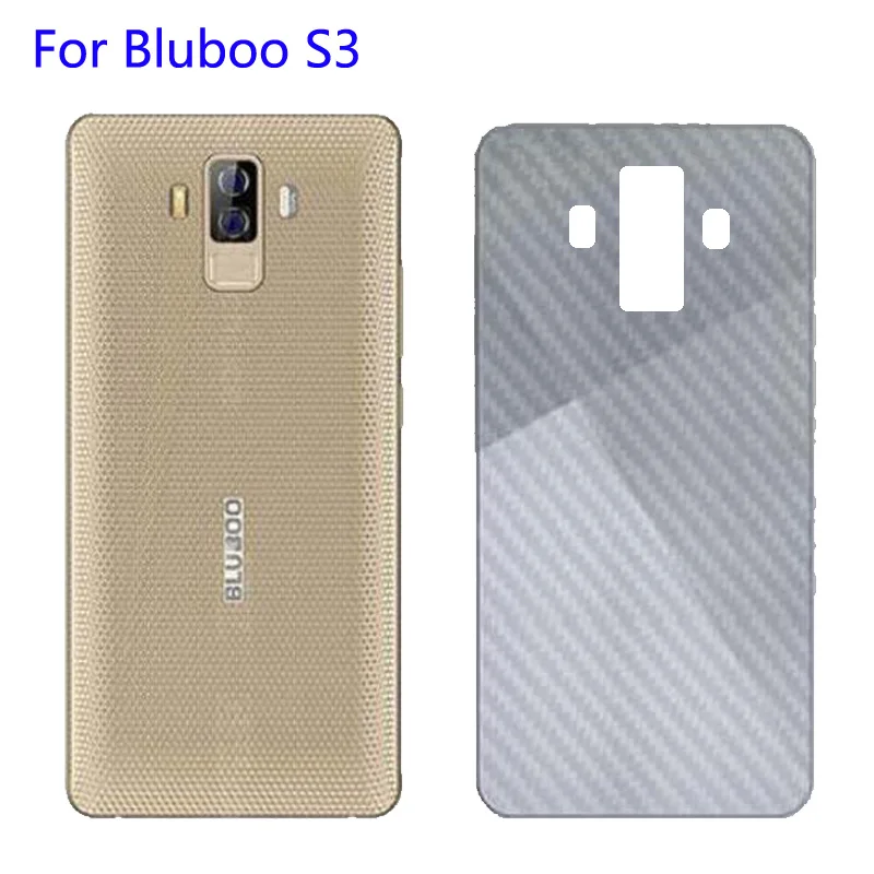 2 шт. защитная пленка для экрана из углеродного волокна Bluboo S3 задняя Mini Picasso/D5 Pro/D6/D1