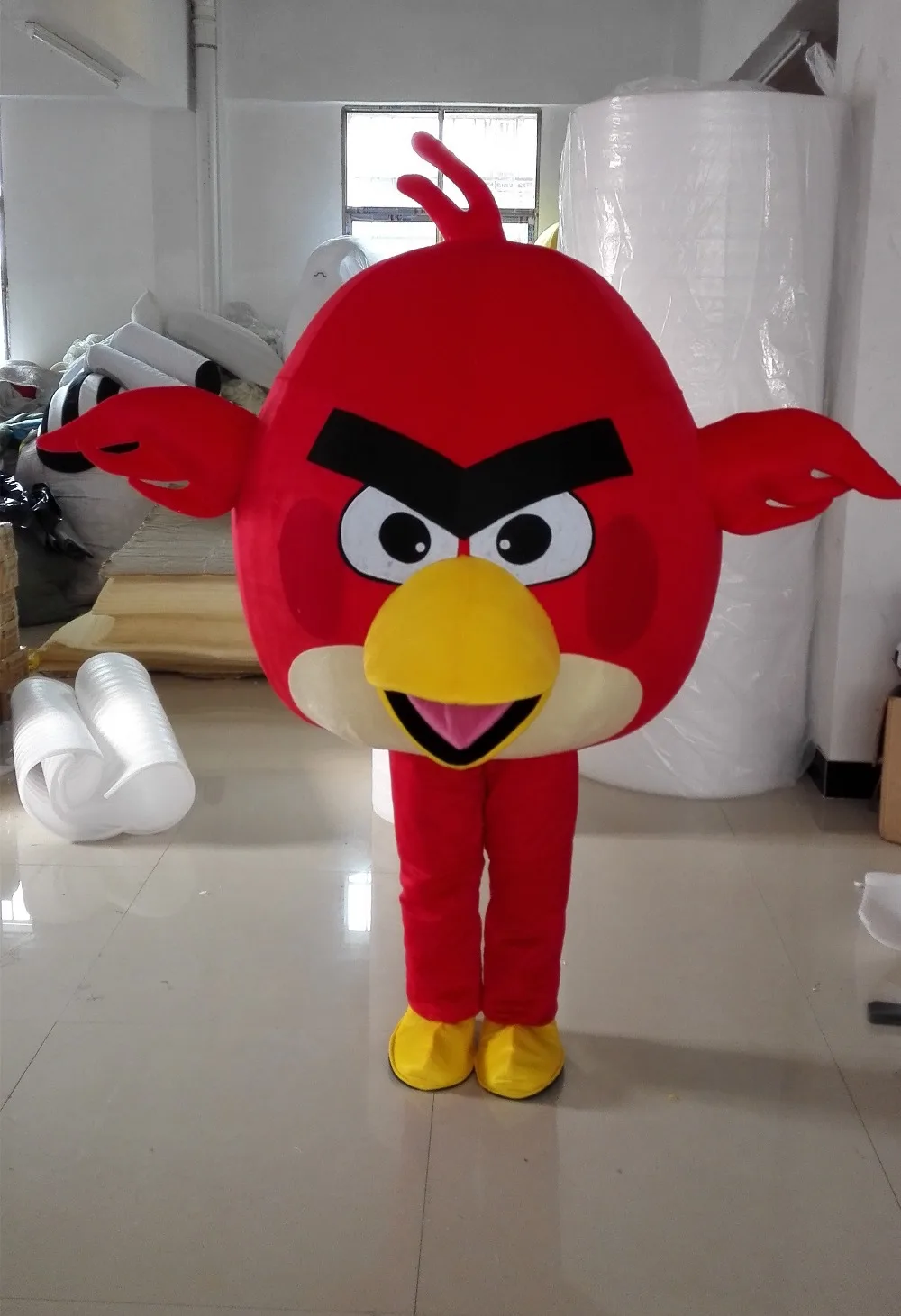 2014 Новый Прочный костюм талисмана Angry Red Bird Бесплатная доставка | Тематическая