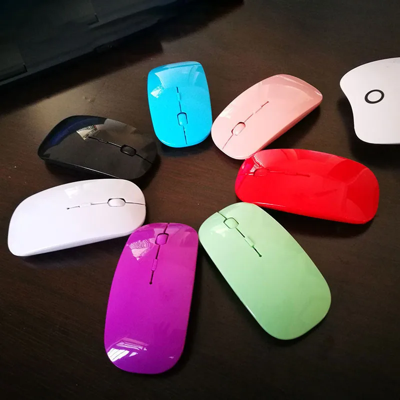 Wireless Mouse Smooth 1200DPI Battery Powered Universal Office Mouses for PC Notebook High Quality Dropshipping | Компьютеры и офис