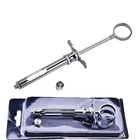 Стоматологический аспирационный шприц из нержавеющей стали, 1 комплект, хирургические инструменты для стоматолога 1,8 мл, стоматологическое лабораторное оборудование