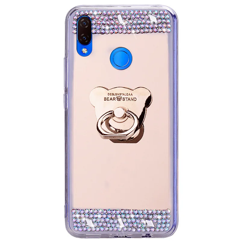 P Smart plus зеркальный блестящий чехол для Huawei P30 Pro P20 Lite Y6 Y7 Prime 2018 Mate 20 Honor 8c 8x p smart 2019 |