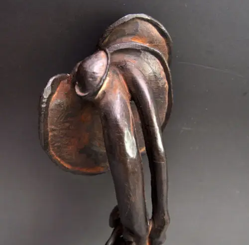 Изысканная Китайская классическая Коллекционная статуя ручной работы черное