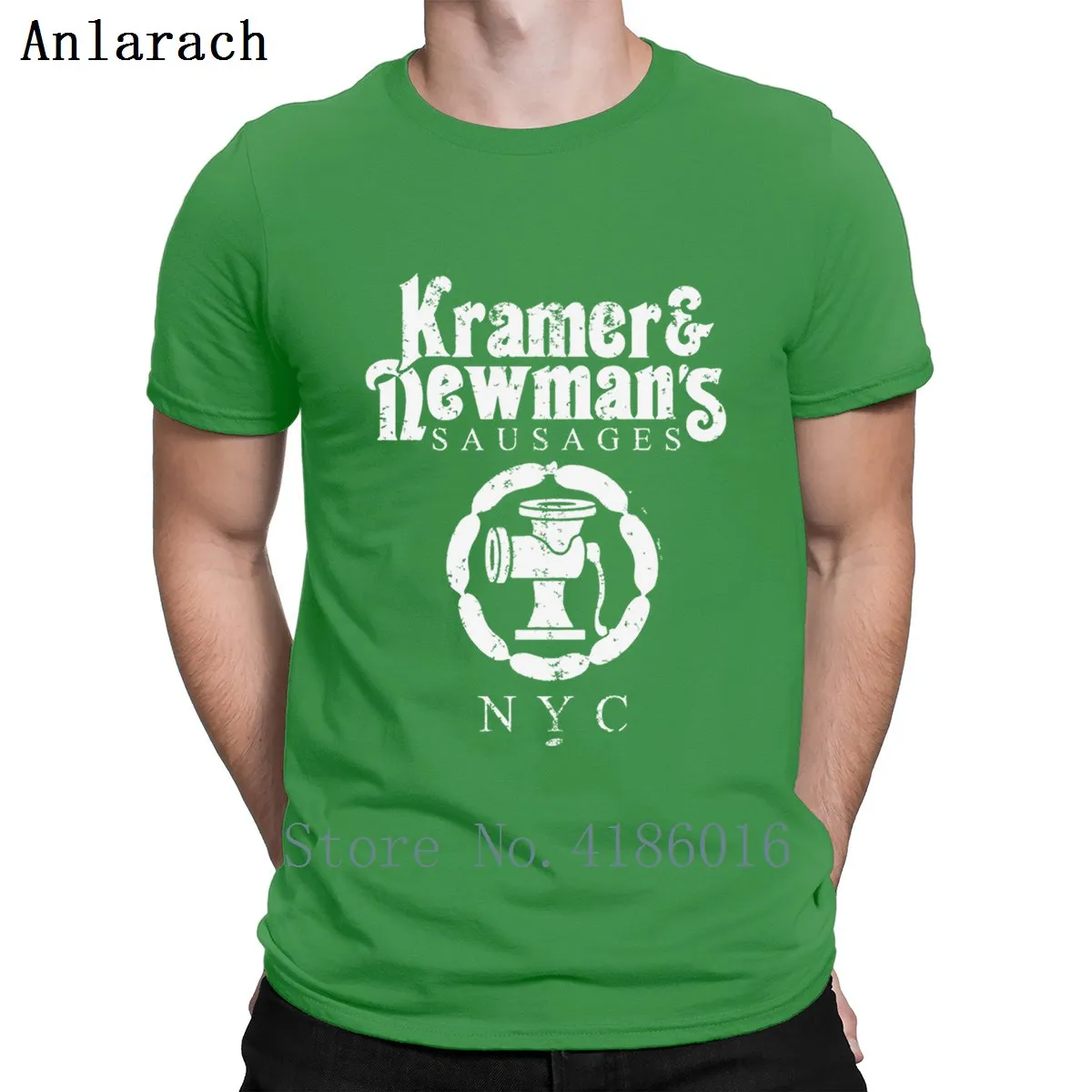 Seinfeld Kramer футболка новейшая Crazy Slim Fit Футболка с буквенным принтом уличная одежда