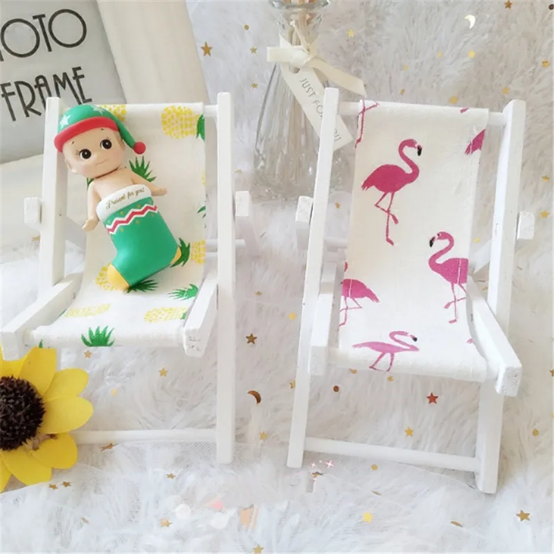 Деревянный пляжный стул с ананасом/фламинго вечерние ничное свадебное украшение