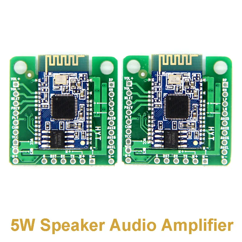 2 шт./пара Bluetooth TWS Плата усилителя мощности AUX аудиоприемник BK8008 стерео двойной 5