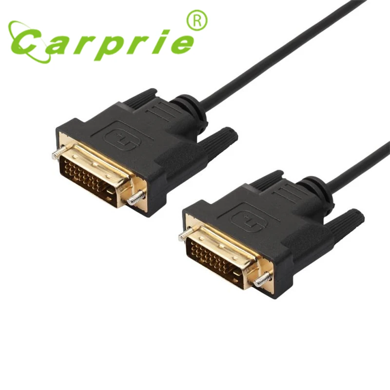 ЖК-цифровой монитор DVI D To DVI-D Gold Male 24 + 1 Pin двойная связь ТВ кабель для TFT-KXL0522 |