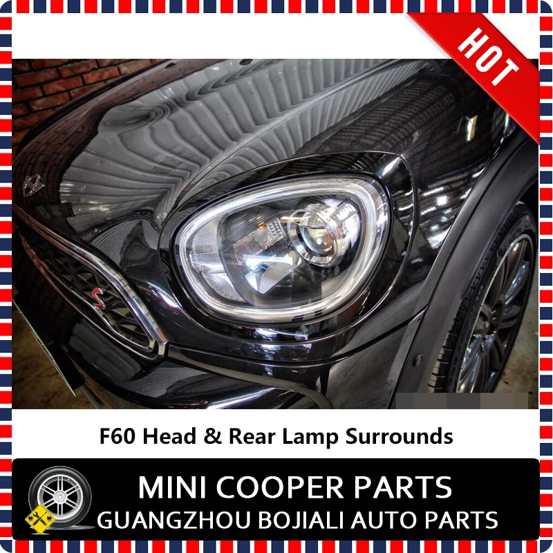 Фирменная Новинка ABS Пластик mini countryman F60 только черный Цвет задние фонари+ повязка для головы лампы диски окружает покрытие thinline(4 шт./компл