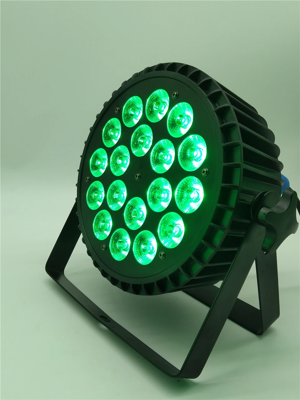 6 шт. литой алюминий 18x18 Вт в 1 LED par свет RGBWA + УФ полноцветная панель света DMX512
