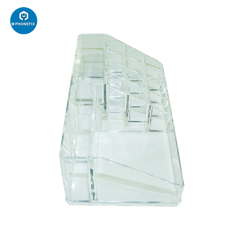 PHONEFIX прозрачный акриловый контейнер ящик для хранения с многофункциональной