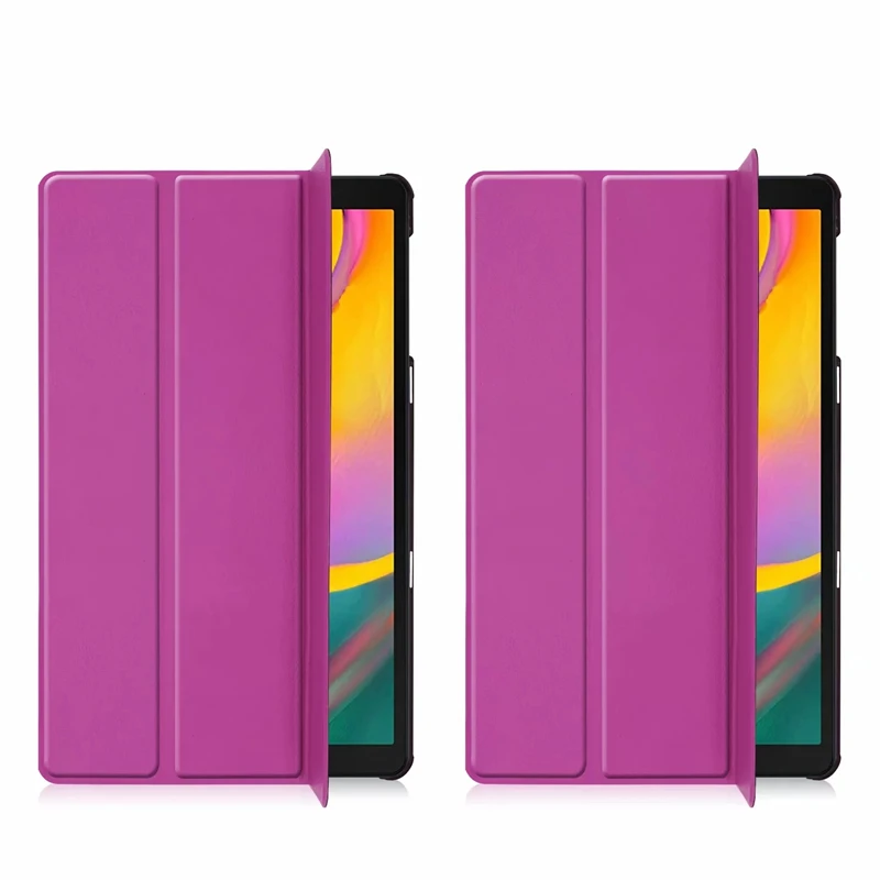 Ультратонкий резиновый смарт чехол для планшета Samsung Galaxy Tab A 10 1 2019 дюйма|Чехлы