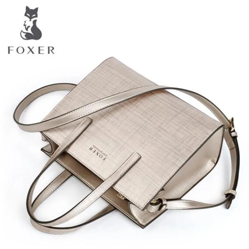 FOXER женская сумка модные вечерние сумки Новые модные сумки через плечо