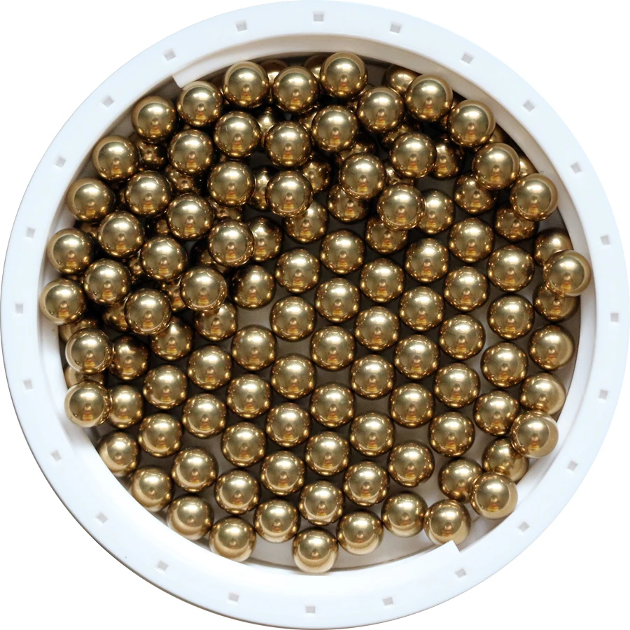 4mm 5000 PCS Solid Brass ( H62 ) Bearing Ball Free Shipping