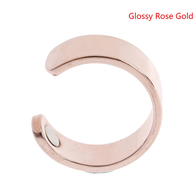 glossy Регулируемый Анти Храп кольцо магнитотерапия Акупрессура лечение против храпа устройство палец кольцо сна помощь при храпе пробка - Цвет: glossy