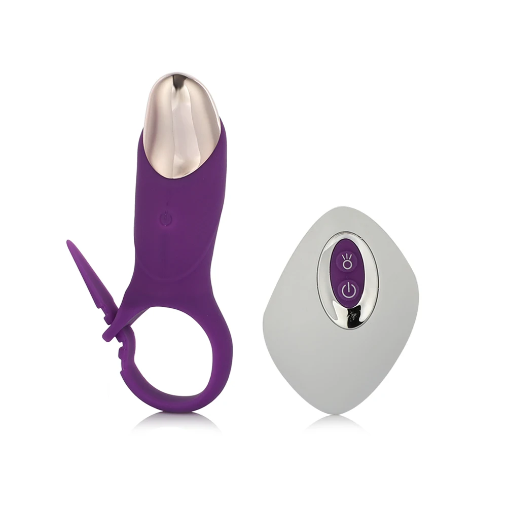 10 скоростей беспроводное удаленное мужское кольцо вибратор на пенис секс