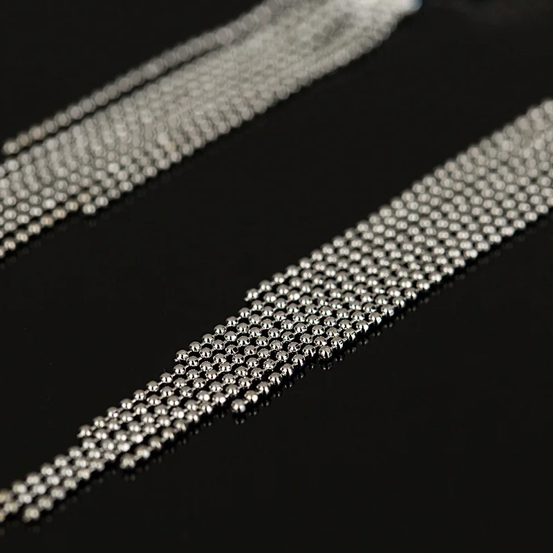 Роскошные посеребренные серьги подвески YFJEWE цвета шампанского из проволоки с