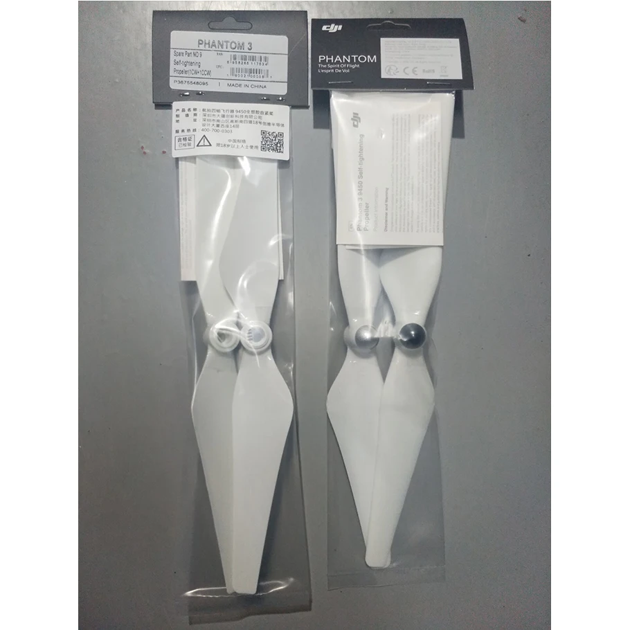 2 пары, 9450 Пропеллер для Квадрокоптер DJI Phantom 3 SE/Pro/Adv/Sta RC Drone 3 цвета
