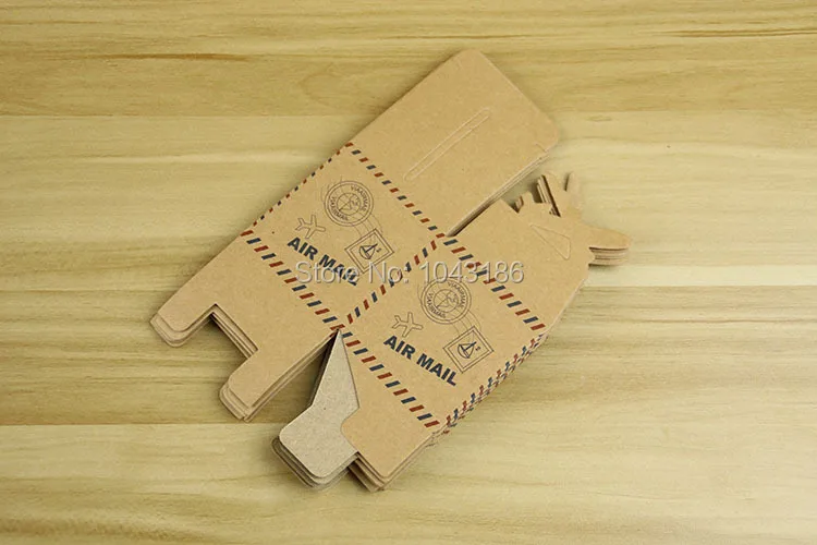 Бесплатная доставка 100 шт. штамп дизайн ретро самолет/Самолет/самолёт коробка