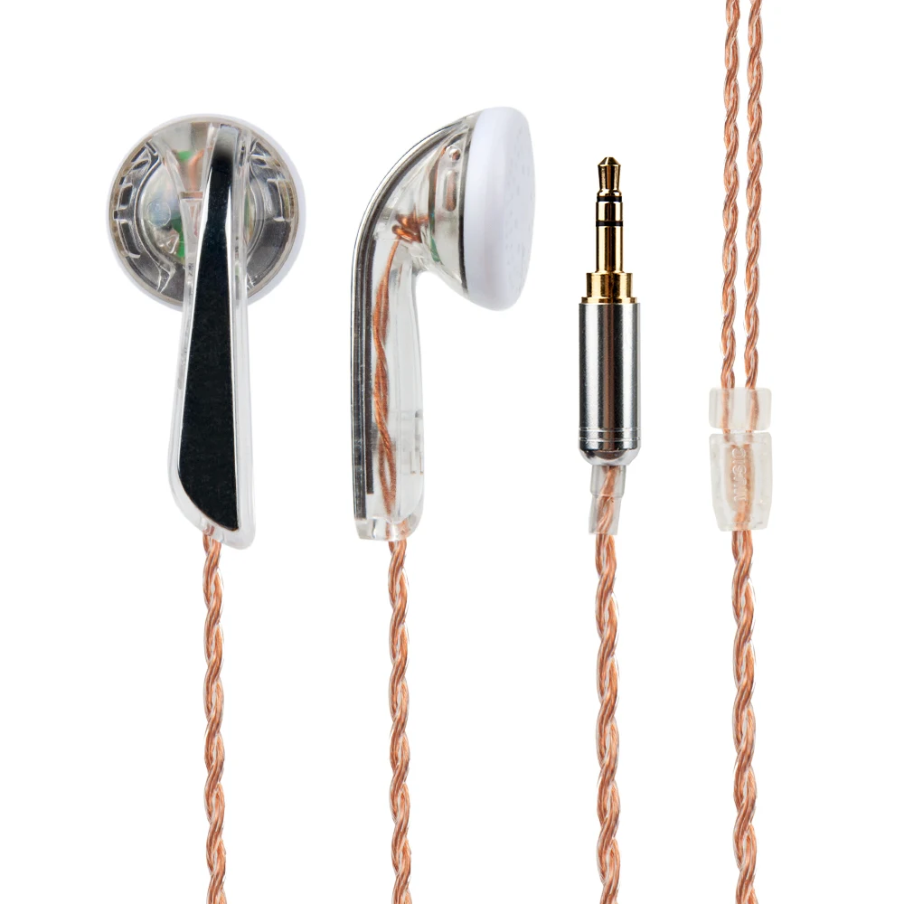 Wooeasy DIY MX760 графеновые вкладыши в ухо наушники гарнитура HIFI бас с посеребренным