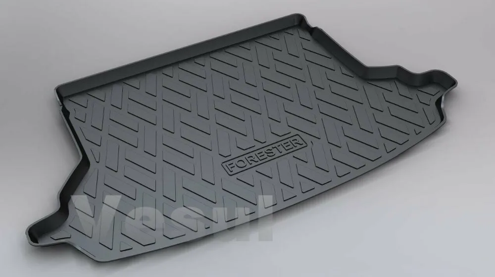 Подходит для Subaru Forester 2018 2019 резиновый грузовой Чехол лайнер багажника черный