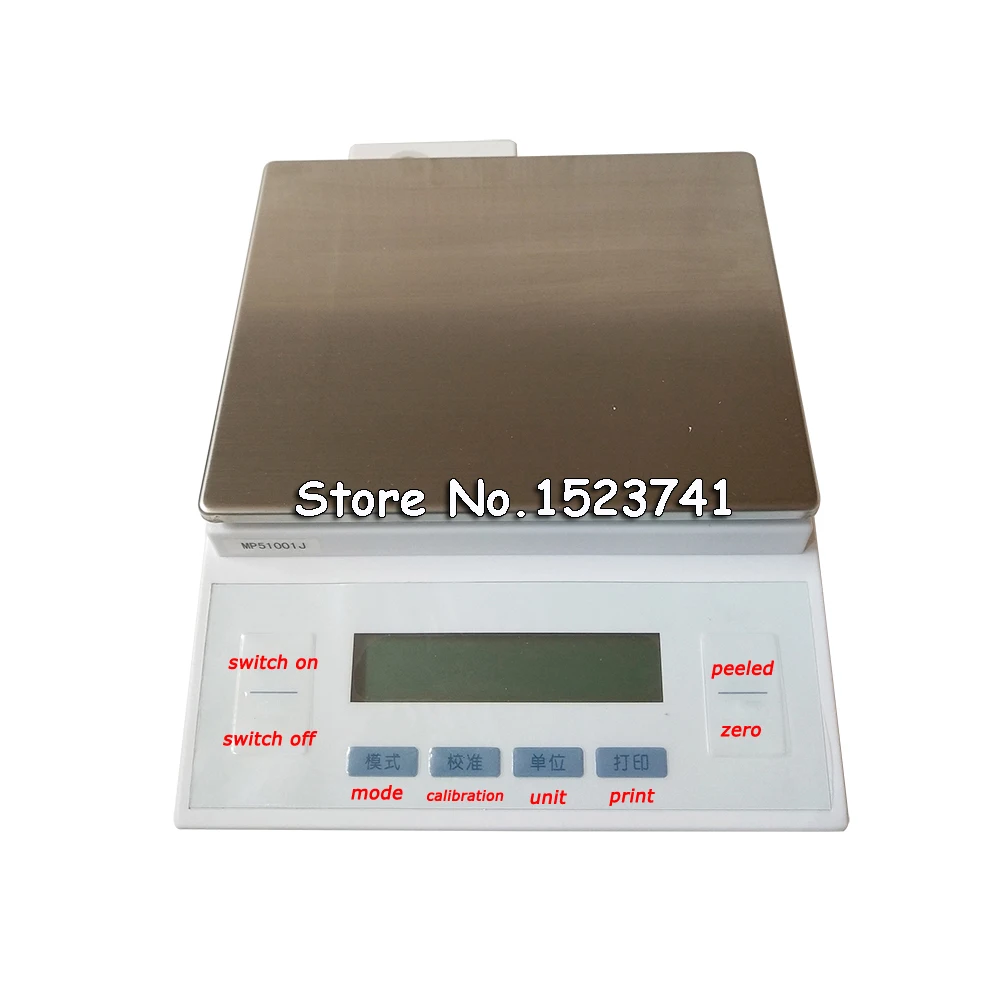 1 комплект Techtongda 110В/220В 5100 г весы электронные гидростатические 0 J|Лабораторные