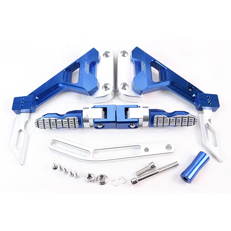 Мотоцикл с ЧПУ Регулируемая Rearset подножки задний Набор ножная педаль для Yamaha Exciter