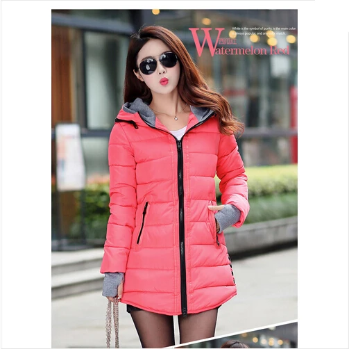 Женская зимняя теплая куртка осенняя одежда 2017 высококачественные парки зимние