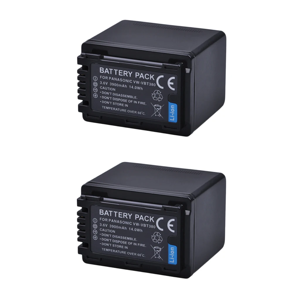 Аккумулятор для фотоаппарата Batmax 2 шт. Φ VBT380 + двойное зарядное устройство USB