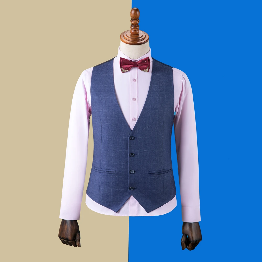 OSCN7 2019 клетчатые Костюмы Под заказ для мужчин Slim Fit Свадебная вечеринка мужской s