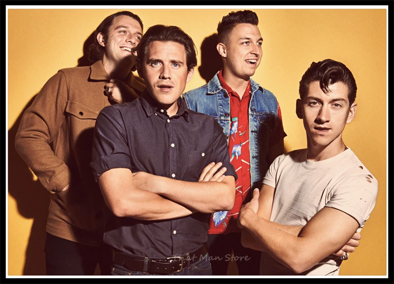 Arctic Monkeys muic плакат четкое изображение наклейки на стену украшение дома хорошее качество печатает белая мелованная бумага домашний арт бренд