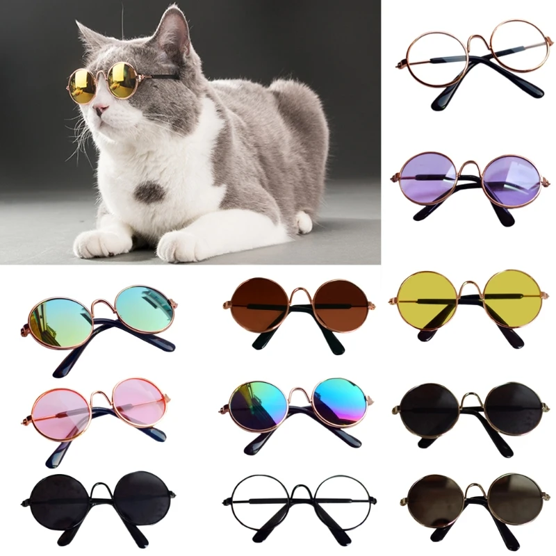 

Doll Cool Glasses Pet Sunglasses For BJD Blyth American Grils Toy Photo Props