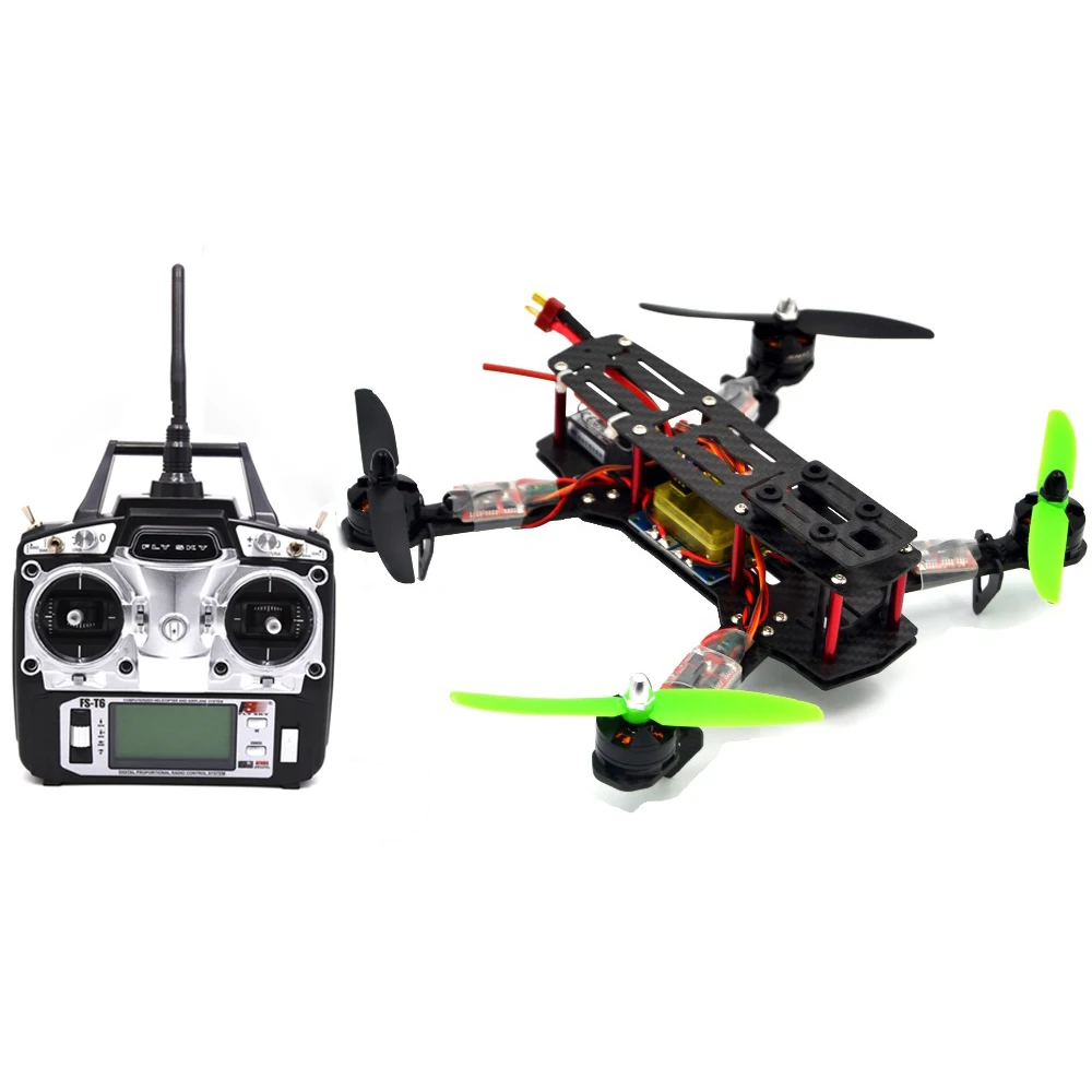 250 Quadcopter полный кадр из углеродного волокна комплект RTF Quadcopter с пультом ду квадрокоптер