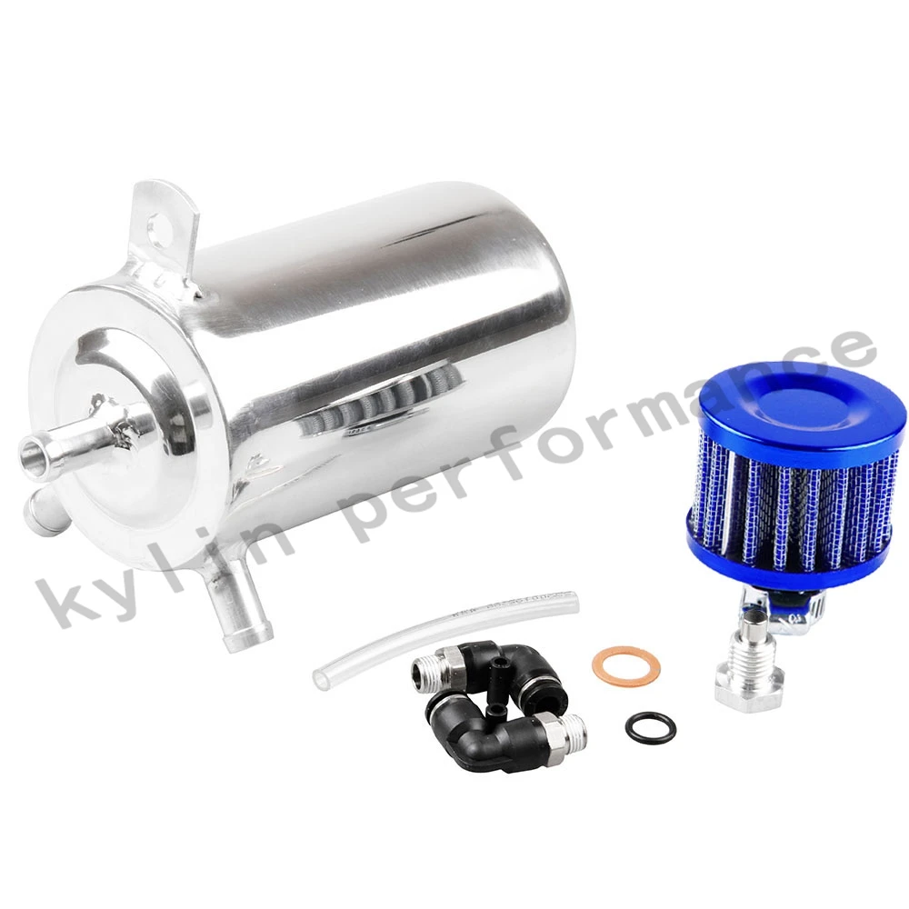KYLIN Новый универсальный 0.5L дышащий резервуар и маслоуловитель танк с 12 мм фильтр