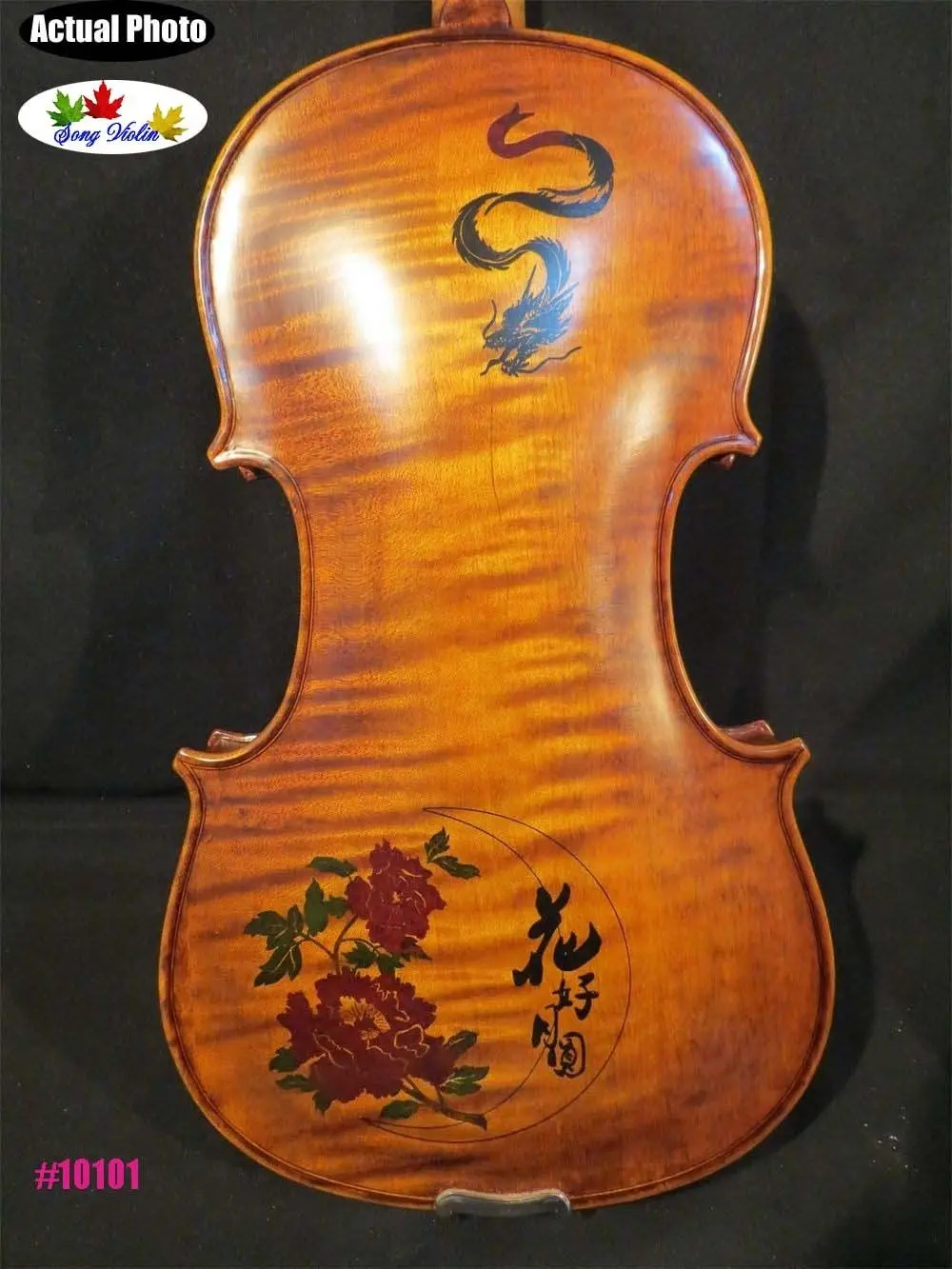

Strad style SONG Brand Maestro carving violin 4/4,big and rich sound #10101