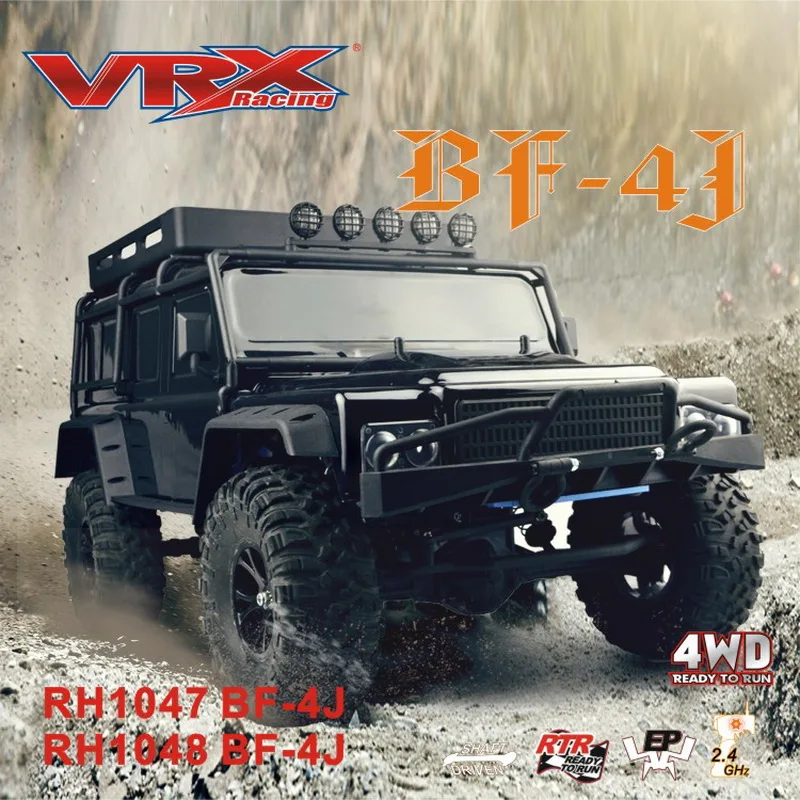 RC гусеничный 4WD VRX Racing RH1047 BF-4J комплект 1/10 весы электрические машинки на радио