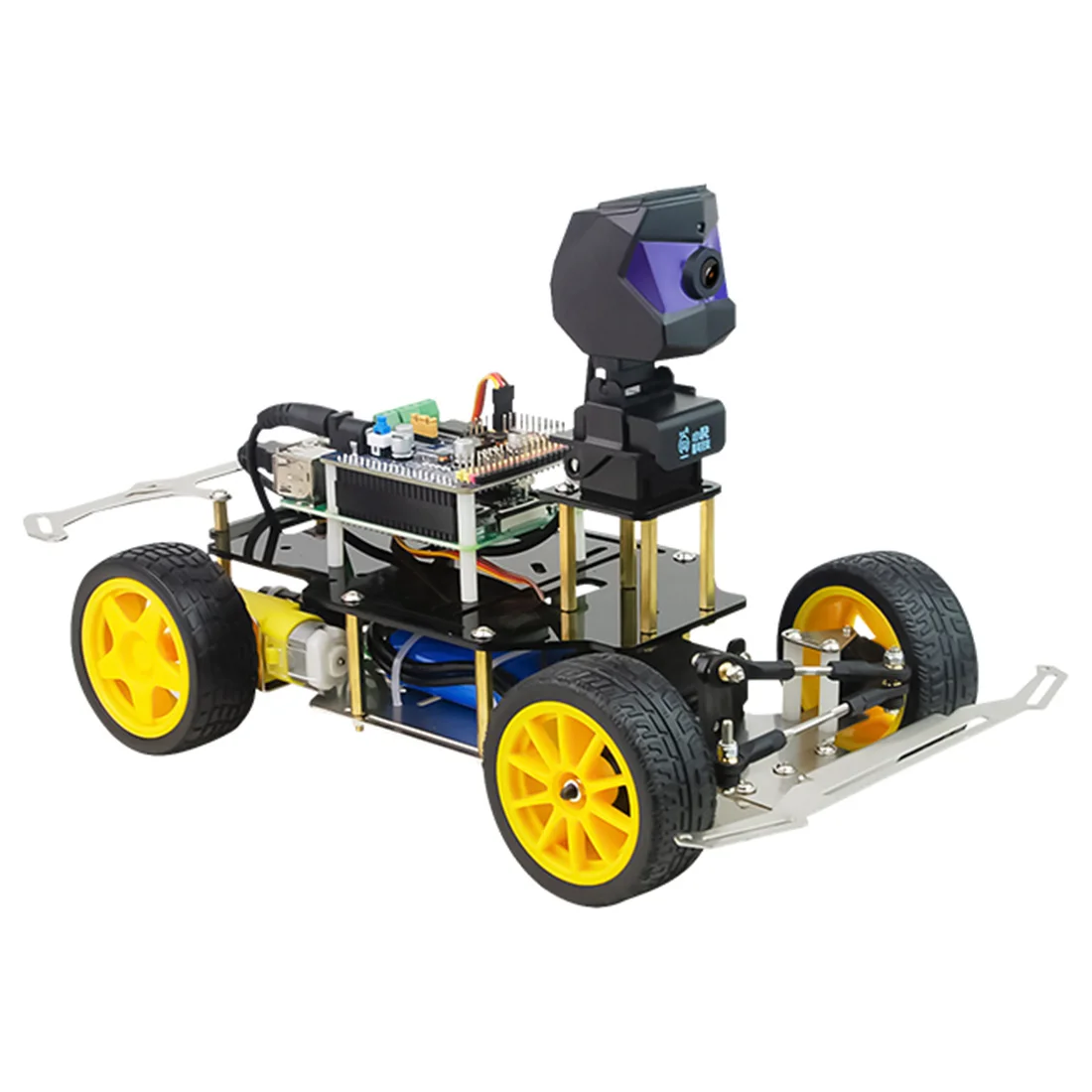 Автомобиль NFSTRIKE Donkey Car умный робот подписчик с ИИ линией Opensource самостоятельное