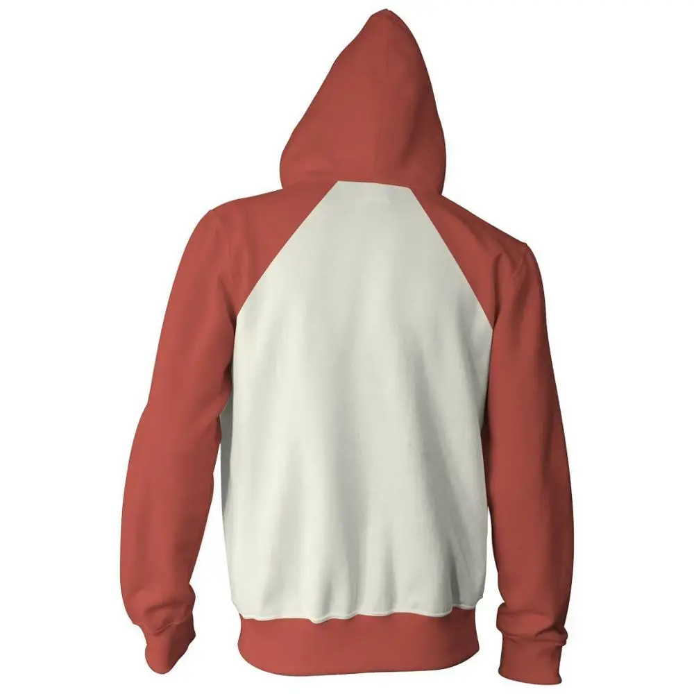 Anime ONE PUNCH MAN Saitama Hoodies Cosplay Costumes 3D Print Sweatshirts man Hooded Casual Jacket | Тематическая одежда и