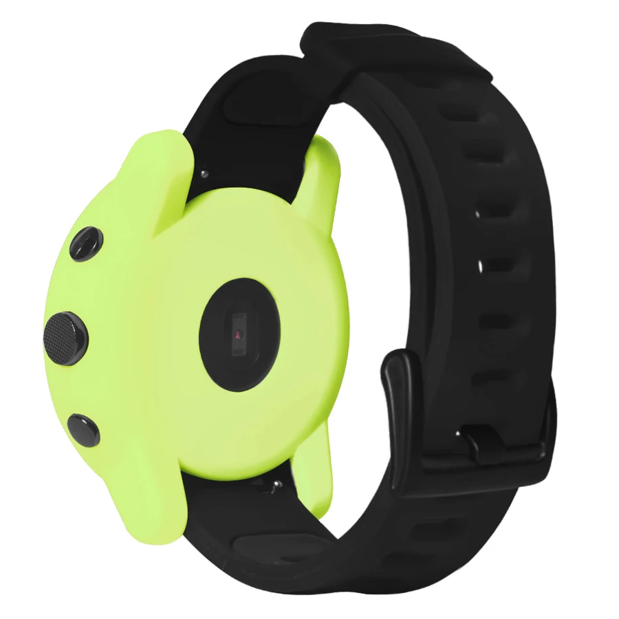 Защитный чехол для Xiaomi Huami Amazfit 2/2S Stratos с полной рамкой мягкий силиконовый