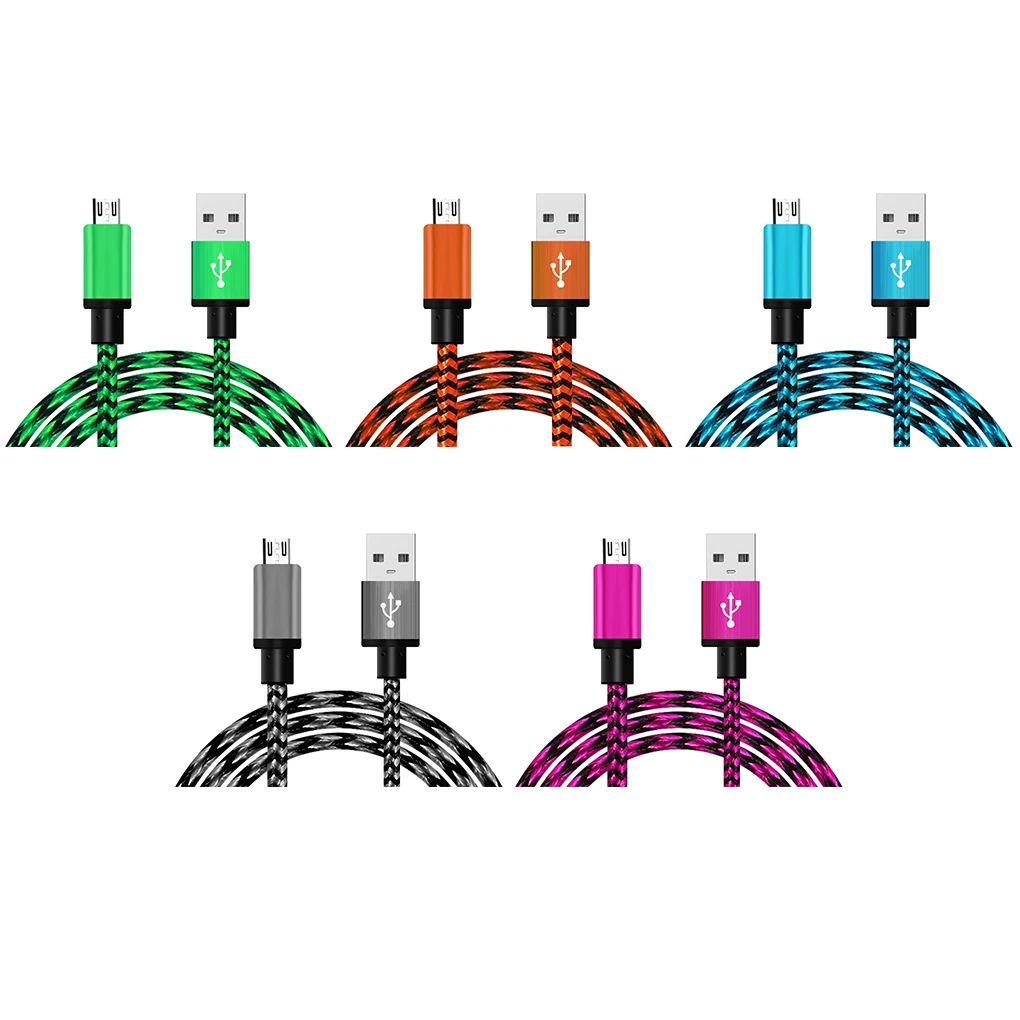 Кабель Micro Usb для синхронизации данных и зарядки плетеный нейлоновый шнур Iqm Vivaldi