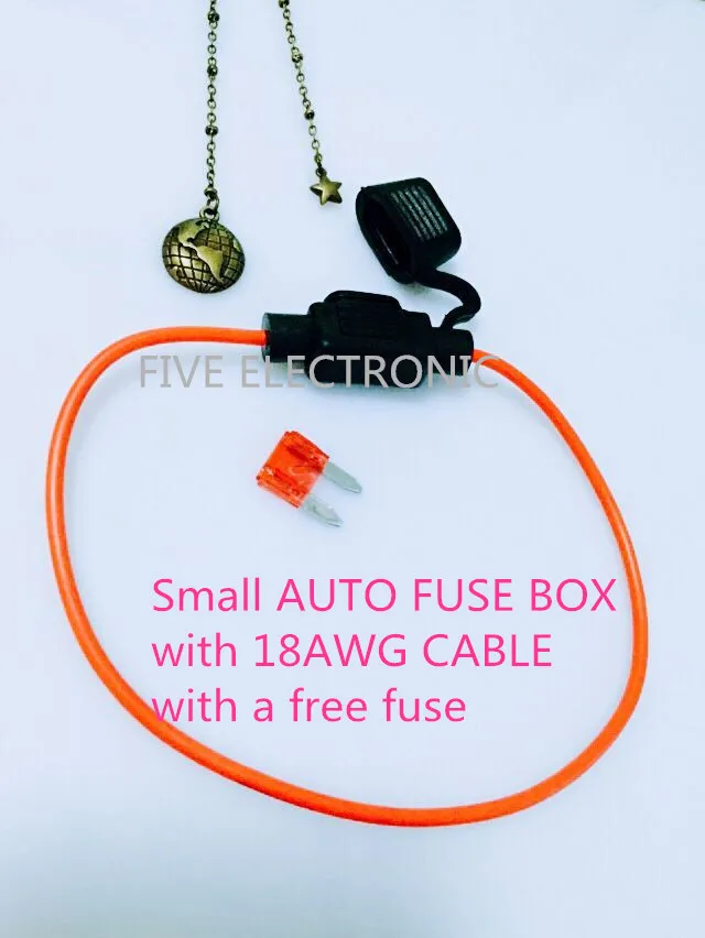 Автоматический предохранитель S # с кабелем 16AWG/18AWG бесплатным предохранителем.