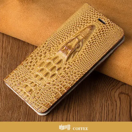 Coffee Для Xiaomi Mi6 Langsidi из натуральной кожи чехол для делового телефона для Xiaomi Mi9 Mi9 SE Mi8 Mi8 Lite Mi6X Mi5 M5X флип чехол-бумажник - Цвет: Coffee