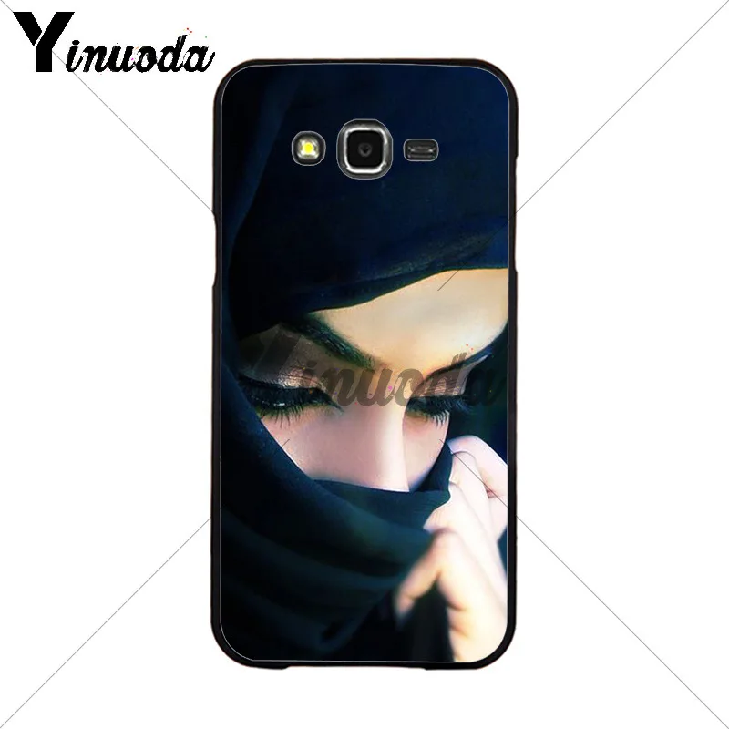 Роскошный чехол для мобильного телефона Yinuoda Musulman Islamique Gril Yeux Arabe Hijab Fille Samsung 2015J1 J5