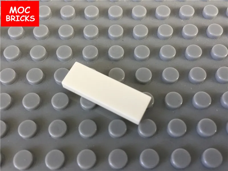 20 шт./лот MOC кирпичи сделай сам индивидуальная плитка 1x3 подходит для обучающего